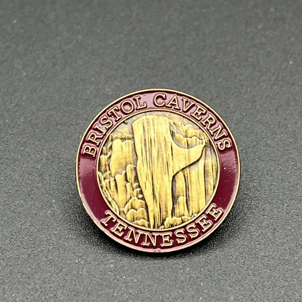 Bristol Caverns Tennessee USA Lapel‎ Hat Pin
